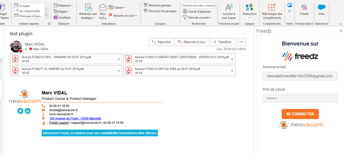 log outlook